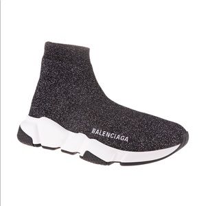 Sparkle balenciaga sock sneaker